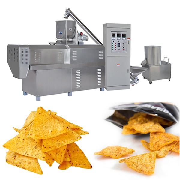 Tortilla Doritos Corn Chips Mixer Conveyor Continuous Fryer Making Machine #1 image