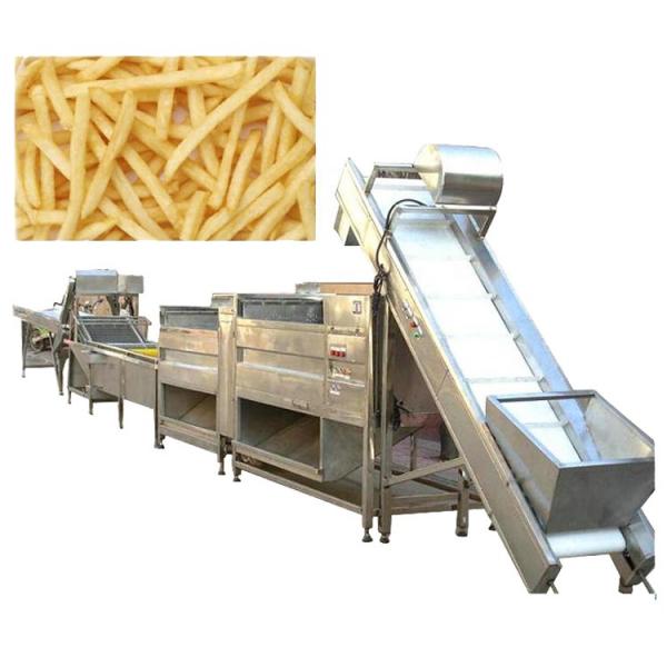 Automatic Fresh Potato Chips Frensh Quick-Freezing Chips Making Machine #2 image
