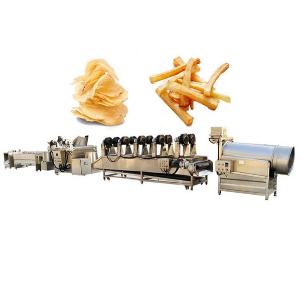 Hot Sale Potato Chips Crisps Making Machine/Frozen French Fries Frying Making Machine #2 image
