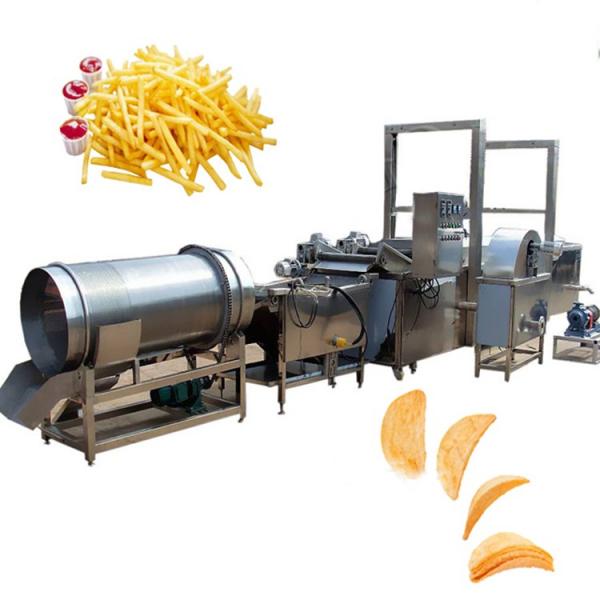 Hot Sale Potato Chips Crisps Making Machine/Frozen French Fries Frying Making Machine #1 image